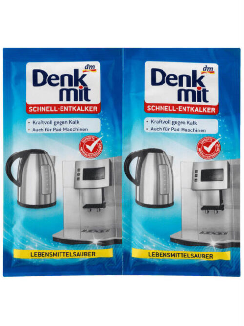 Bột Tẩy Cặn Nhanh Denkmit, Set 2 Gói x 25g